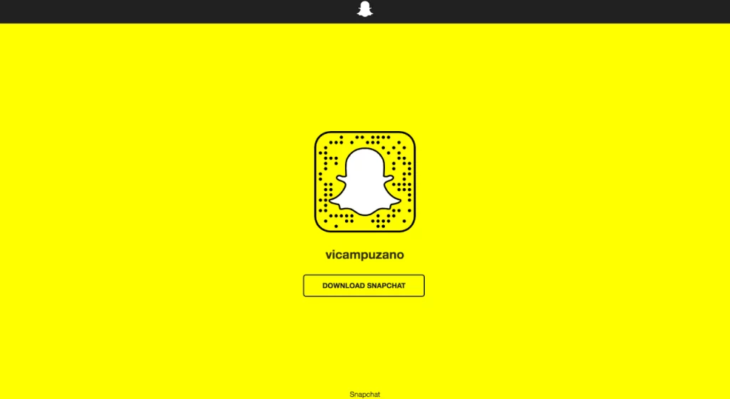 Snapchat Vicampuzano